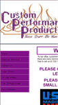 Mobile Screenshot of customperformanceproducts.com